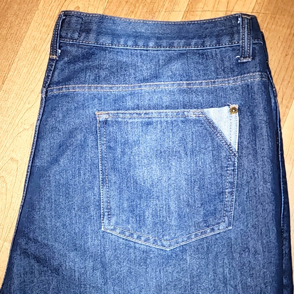 Free Planet Faded Blue Jeans.